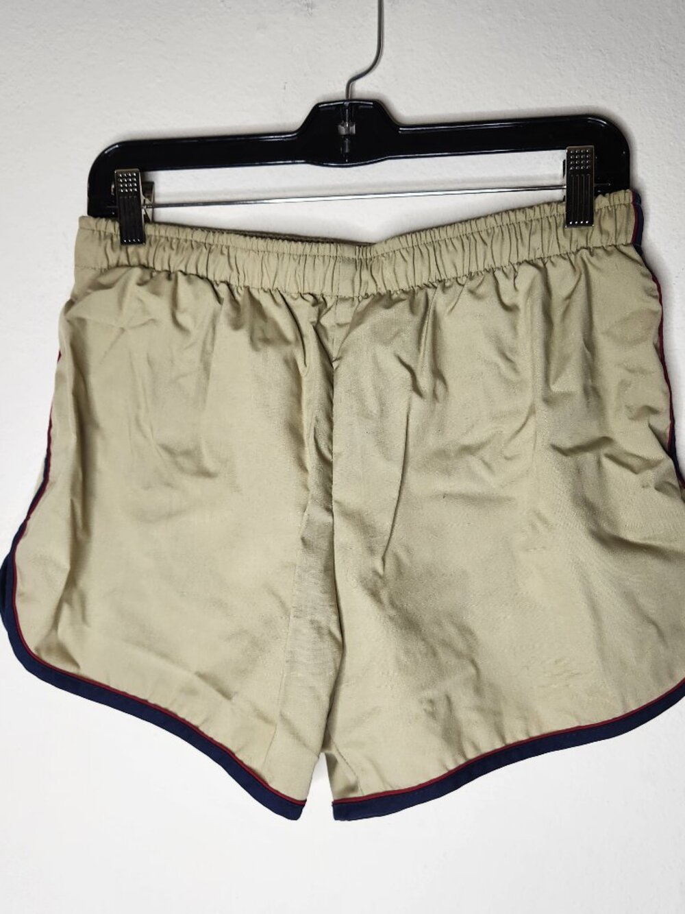 Vintage Jantzen Mens 36 Beige Swim Shorts